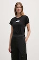 Bavlnené tričko Calvin Klein Jeans čierna J20J223625