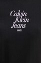 Calvin Klein Jeans t-shirt bawełniany czarny J20J224890