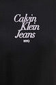 Calvin Klein Jeans t-shirt bawełniany czarny J20J224890