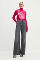 Блузка Patrizia Pepe 8C0713.A455 рожевий AW24