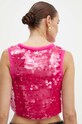 Odzież Patrizia Pepe bluzka 8C0713.A455 różowy