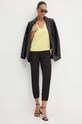 Patrizia Pepe bluza 8C0725.A459 galben SS25
