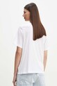 Îmbrăcăminte Marc O'Polo tricou din bumbac 406206751089 alb
