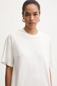 Iceberg tricou din bumbac alb F5C3.6327