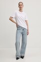 Iceberg tricou din bumbac F021.6325 alb SS25