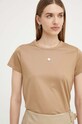 BOSS t-shirt bawełniany beżowy 50521900
