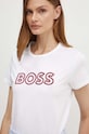 BOSS t-shirt bawełniany biały 50522209