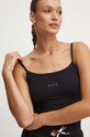 BOSS top lounge print negru 50525698