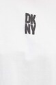 Βαμβακερό μπλουζάκι DKNY DP4T9699 λευκό