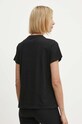 Ρούχα Βαμβακερό μπλουζάκι DKNY DP4T9672 μαύρο