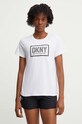 Dkny tricou din bumbac DP4T9724 alb AW24