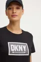 Хлопковая футболка Dkny 100% Хлопок