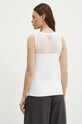 Îmbrăcăminte Dkny top P4DSAP69 alb