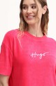 Odzież HUGO t-shirt 50520695 różowy