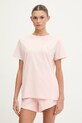Guess t-shirt COLETTE różowy V4YI09.J1314
