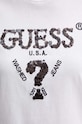 Guess t-shirt bawełniany AURLIE V4YI06.I3Z14 biały