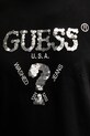 Bavlněné tričko Guess AURLIE V4YI06.I3Z14 černá