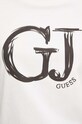Guess t-shirt bawełniany SARA V4YI01.K8FQ4 biały