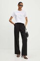 MSGM t-shirt in cotone 3441MDM510G.237002 bianco AW24