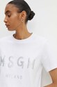MSGM t-shirt in cotone bianco 3441MDM510G.237002