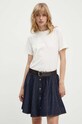 MSGM tricou din bumbac bej 3741MDM143.247798