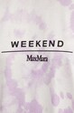 Weekend Max Mara t-shirt bawełniany 2425946041600 biały