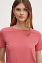 Weekend Max Mara t-shirt różowy 2425976011600