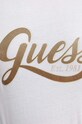 Бавовняна футболка Guess GLITTERY W4YI09.JA914 білий