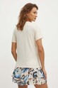 Odzież Guess t-shirt bawełniany GLITTERY W4YI09.JA914 beżowy