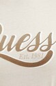 Guess t-shirt bawełniany GLITTERY W4YI09.JA914 beżowy