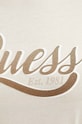 Guess t-shirt bawełniany GLITTERY W4YI09.JA914 beżowy