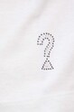 Guess t-shirt bawełniany W4YI14.JA914 biały