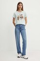Tričko Guess W4YI48.K9SN1 tyrkysová AW24