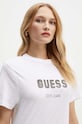 Guess t-shirt PYRAMIDE biały W4YI35.KC8T0