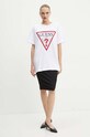Guess tricou din bumbac SHINY W4YI34.I3Z14 alb AW24