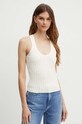 Топ Guess JANAE slim бежевый W4YR41.Z3GP0