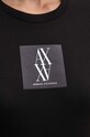 Bavlněné tričko Armani Exchange černá 6DYT03.YJ3RZ