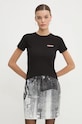 Guess Jeans tricou negru W4YI02.J1314