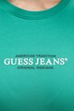 Μπλουζάκι Guess Jeans W4YI03.J1314 τιρκουάζ
