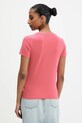 Odzież Guess Jeans t-shirt W4YI01.J1314 różowy