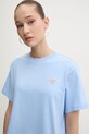 Bavlněné tričko Guess Jeans modrá W4YI05.K8HM0