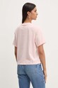 Odzież Guess Jeans t-shirt bawełniany W4YI05.K8HM0 różowy