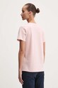 Odzież Guess Jeans t-shirt W4YI13.J1314 różowy