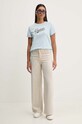 Футболка Guess Jeans W4YI13.J1314 блакитний AW24