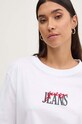 Бавовняна футболка Guess Jeans білий W4YI07.K8HM0