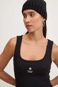 Топ Guess Jeans чорний W4YP48.KA0H1