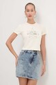 Футболка Guess Originals бежевый W4YP23.KA0Q1