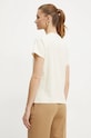 Памучна тениска Pinko 100535.A24E бежов AW24