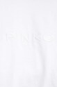 Pinko t-shirt bawełniany 104206.A251 biały