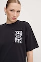 Bavlněné tričko Pinko černá 104043.A23D